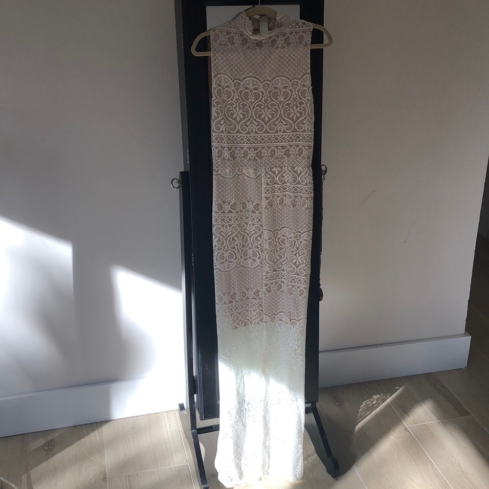 Barbie Dress High Neck body con with stitching